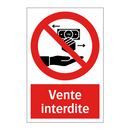 Vente interdite