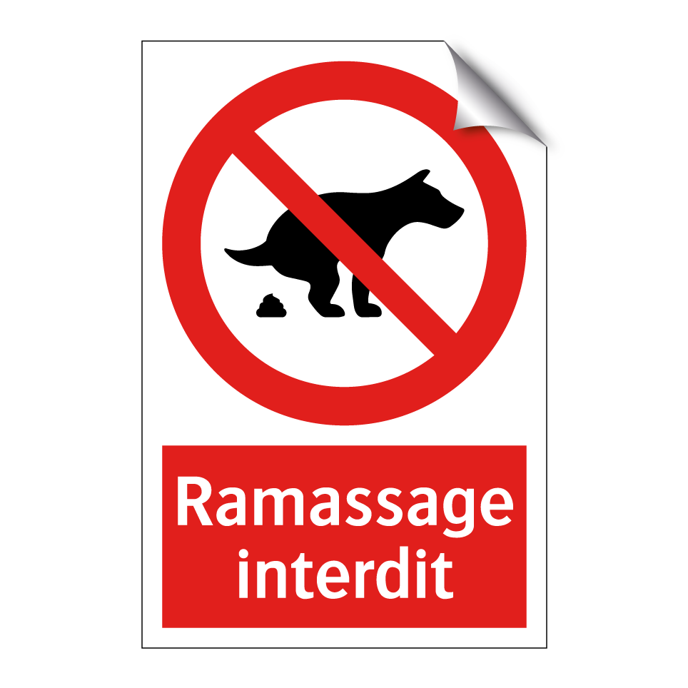 Ramassage interdit