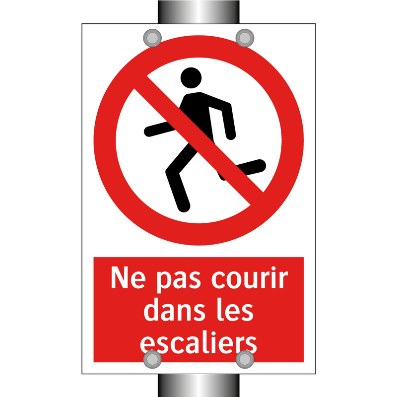 Ne pas courir dans les escaliers