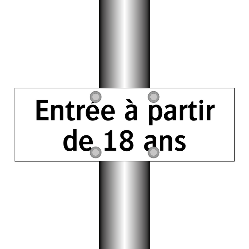 Entrée à partir de 18 ans