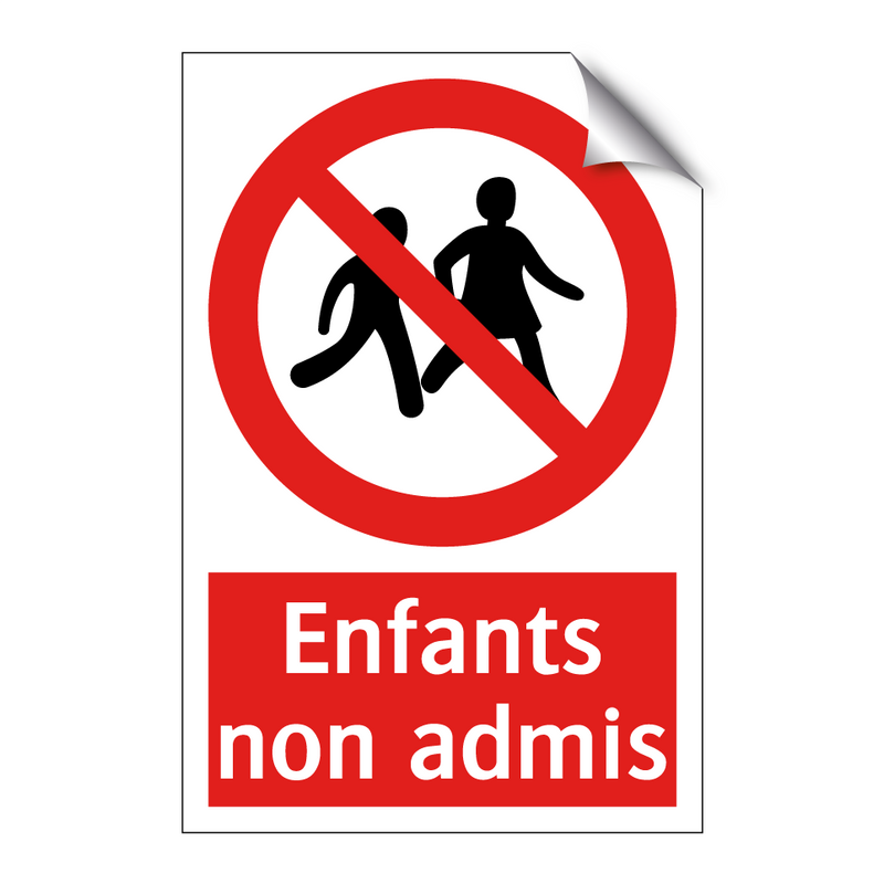 Enfants non admis