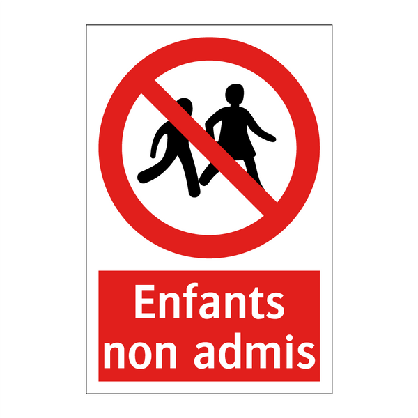 Enfants non admis