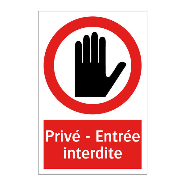 Privé - Entrée interdite
