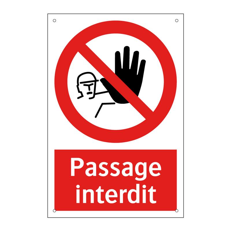 Passage interdit