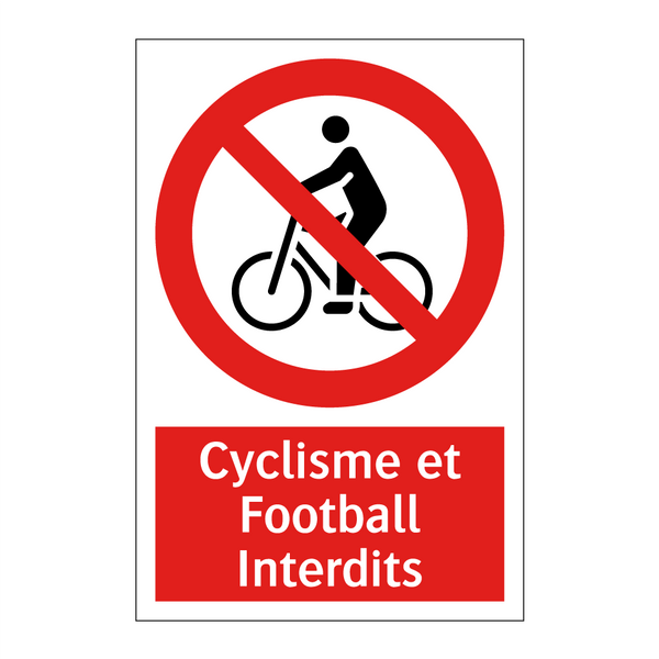Cyclisme et Football Interdits