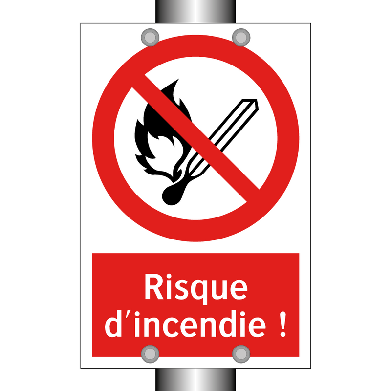 Risque d'incendie !