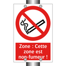 Zone : Cette zone est non-fumeur !