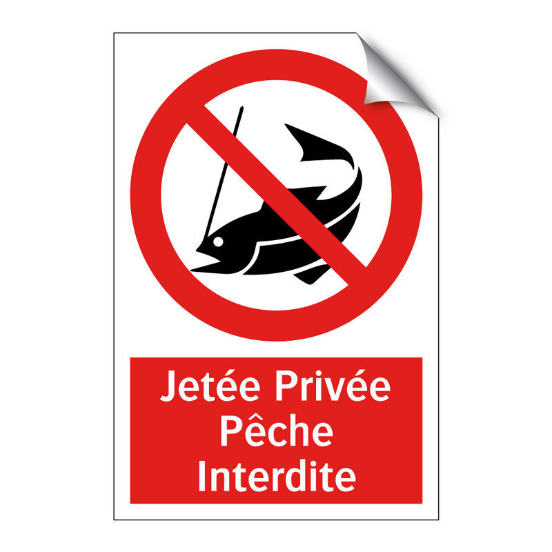 Jetée Privée Pêche Interdite