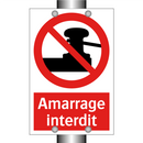 Amarrage interdit