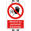 Réservé au personnel d'entretien