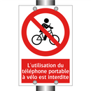 L'utilisation du téléphone portable à vélo est interdite