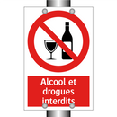 Alcool et drogues interdits