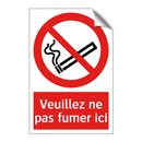 Veuillez ne pas fumer ici