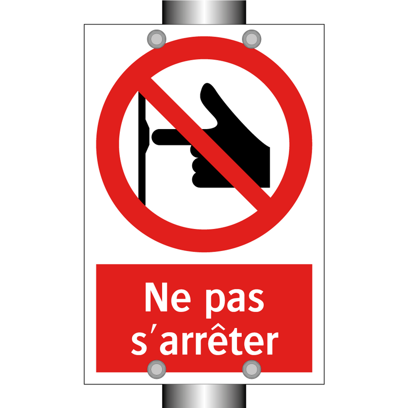 Ne pas s'arrêter
