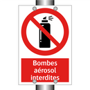 Bombes aérosol interdites