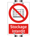 Stockage interdit