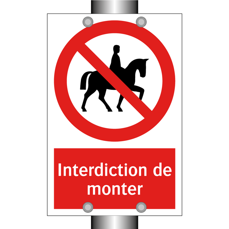 Interdiction de monter