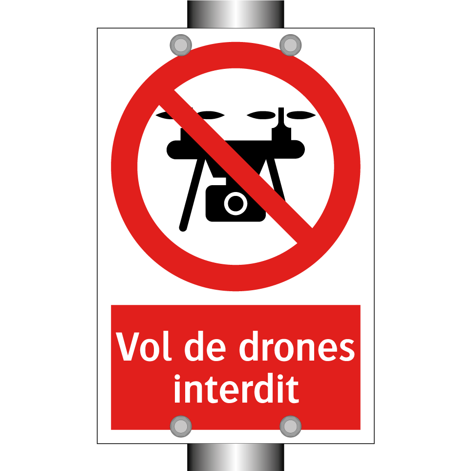 Vol de drones interdit