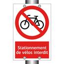 Stationnement de vélos interdit