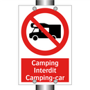 Camping Interdit Camping-car
