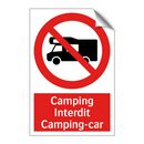 Camping Interdit Camping-car