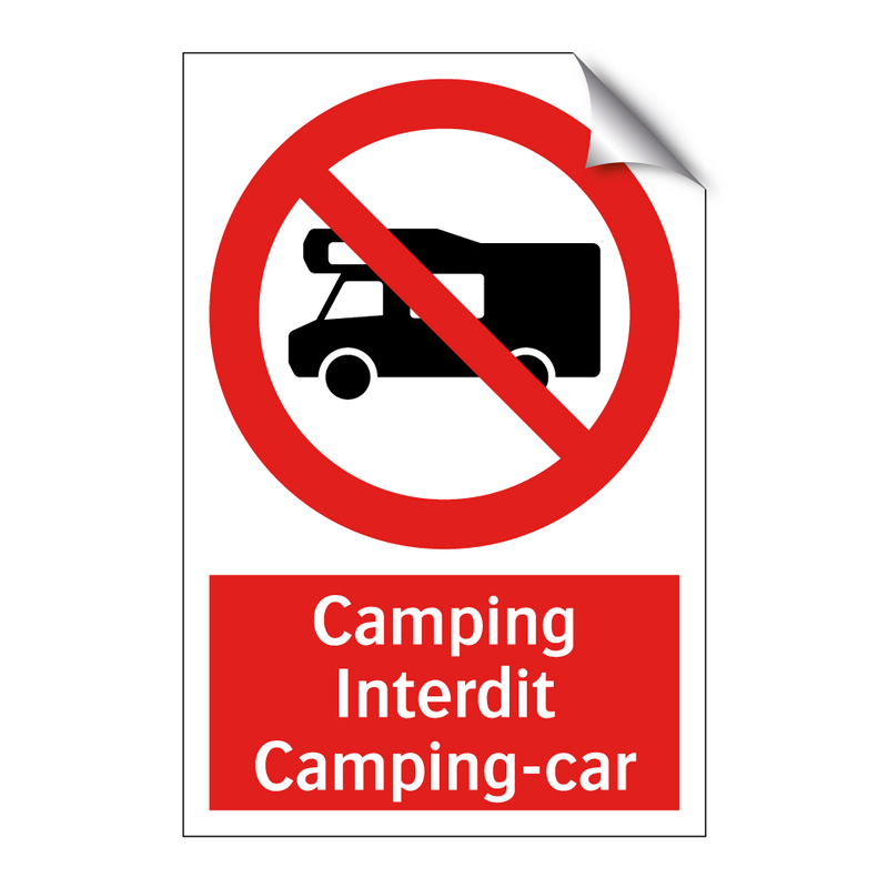 Camping Interdit Camping-car