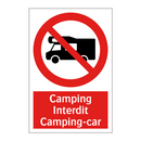 Camping Interdit Camping-car