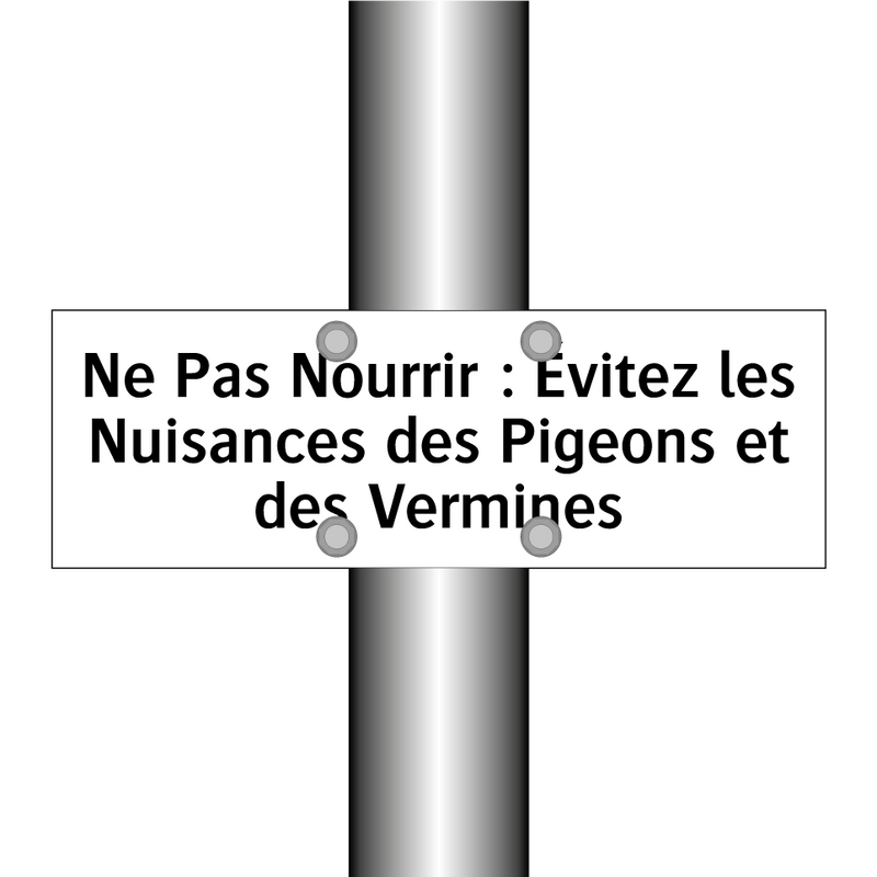 Ne Pas Nourrir : Évitez les Nuisances des Pigeons et des Vermines