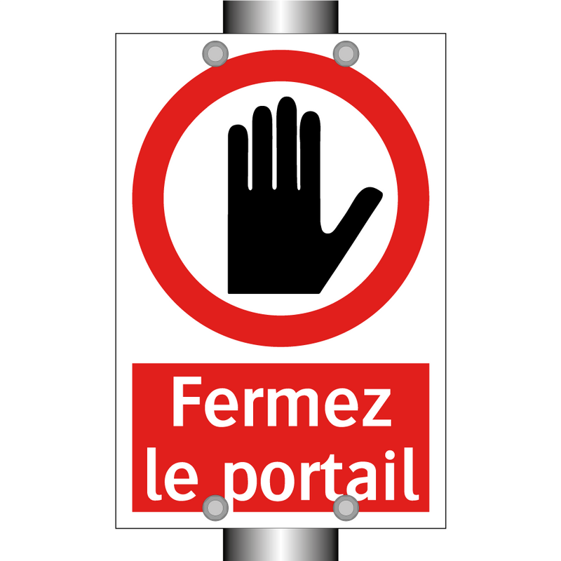 Fermez le portail