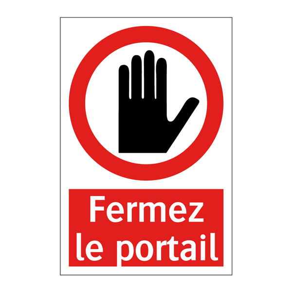 Fermez le portail