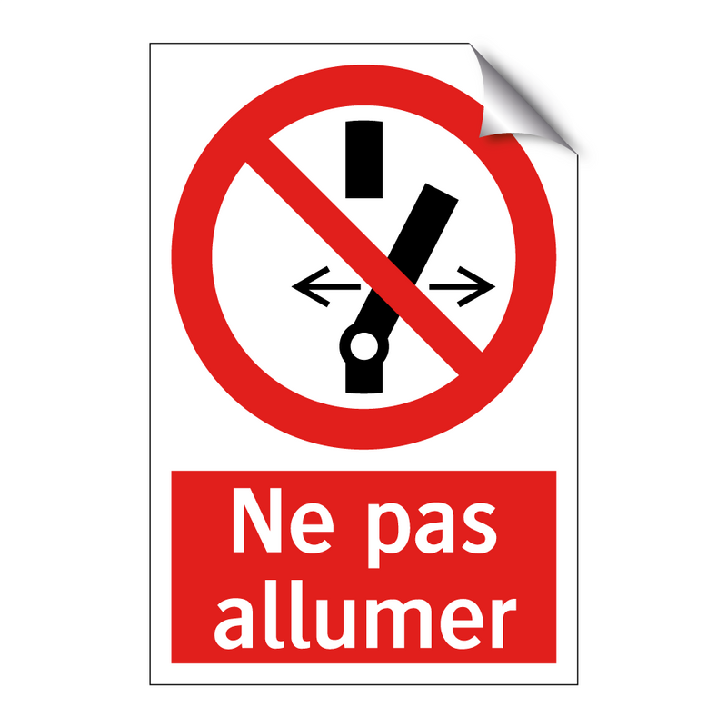 Ne pas allumer
