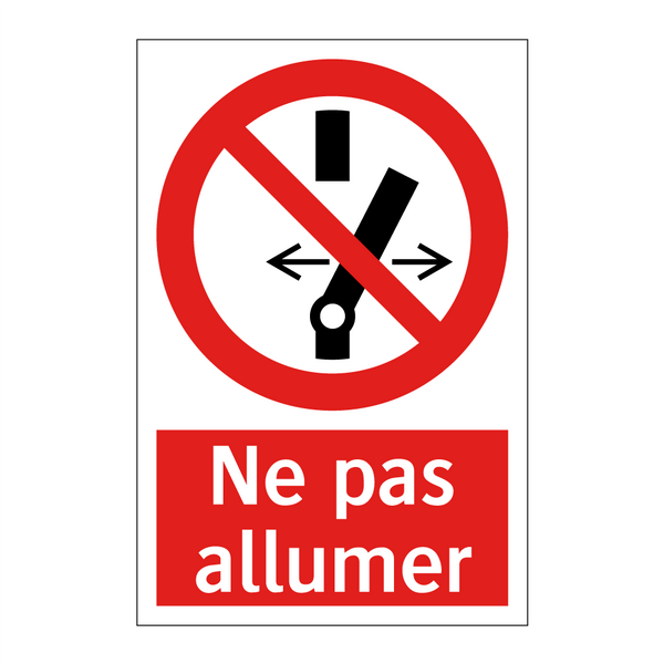 Ne pas allumer