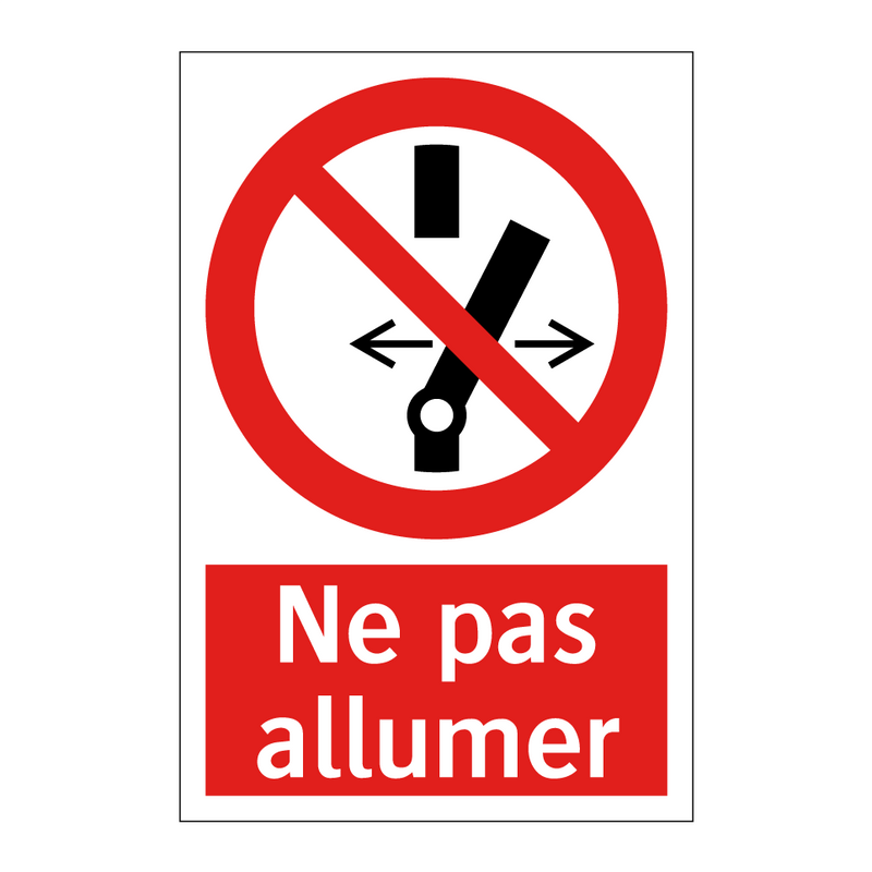 Ne pas allumer