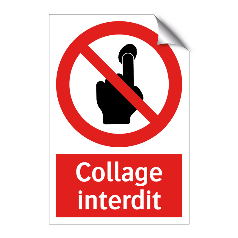 Collage interdit