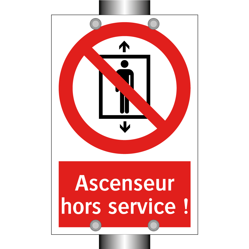 Ascenseur hors service !