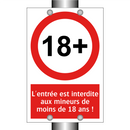L'entrée est interdite aux mineurs de moins de 18 ans !