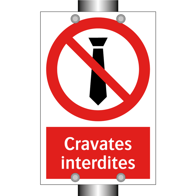 Cravates interdites