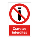 Cravates interdites