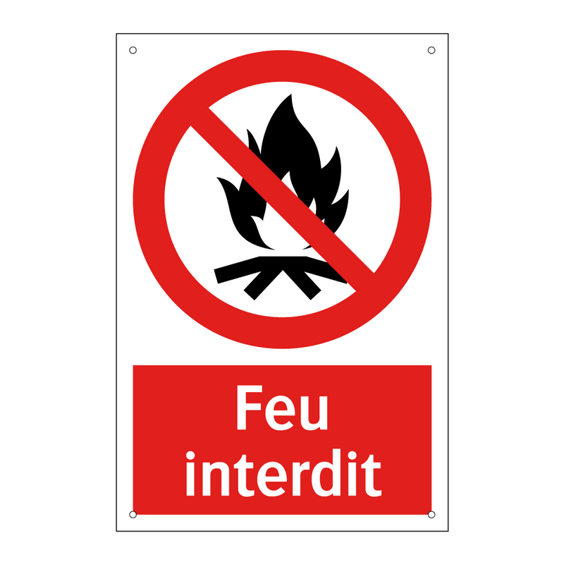 Feu interdit