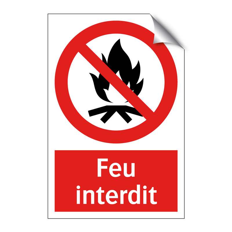 Feu interdit