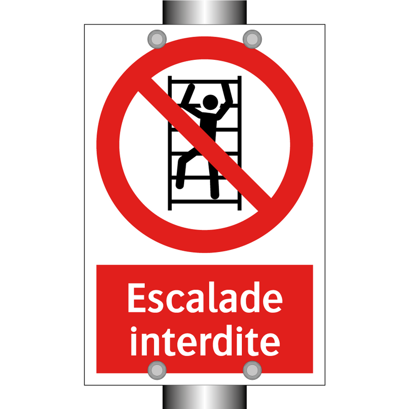 Escalade interdite