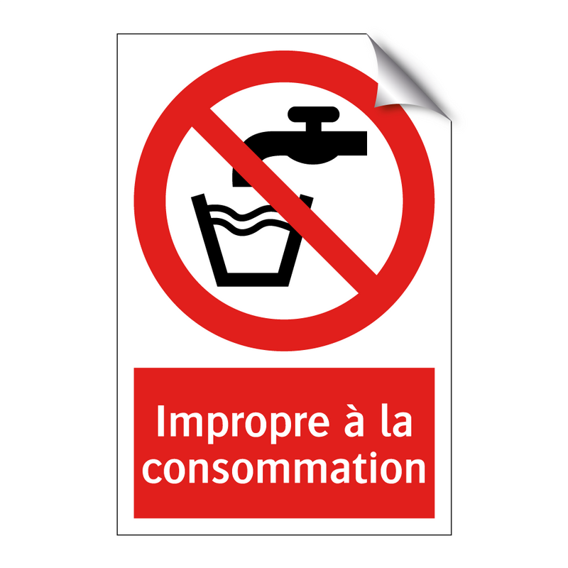 Impropre à la consommation