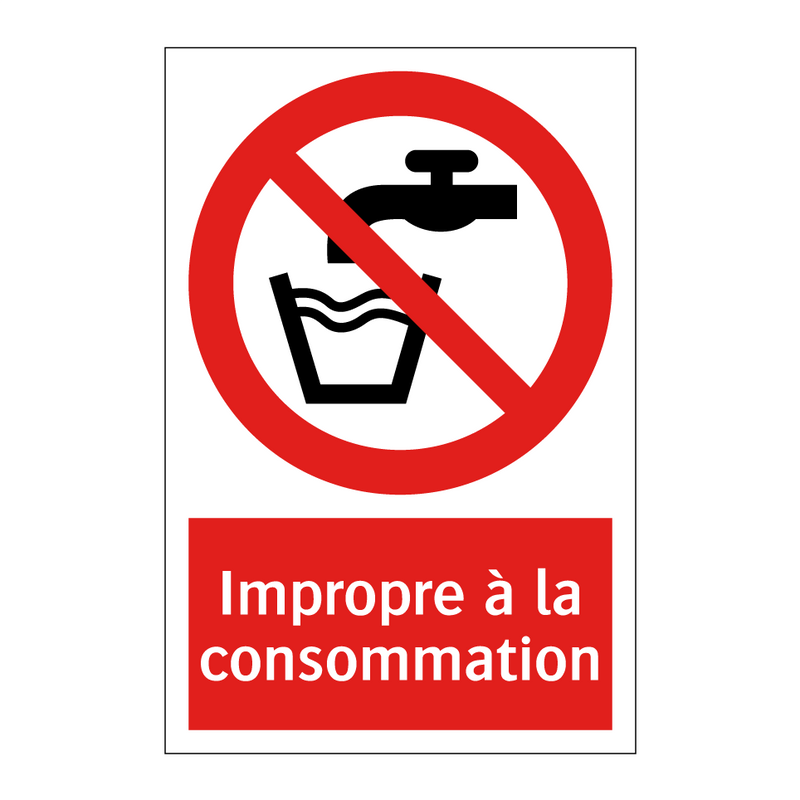 Impropre à la consommation