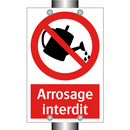 Arrosage interdit
