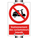 Stationnement des cyclomoteurs interdit