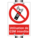 Utilisation de GSM interdite