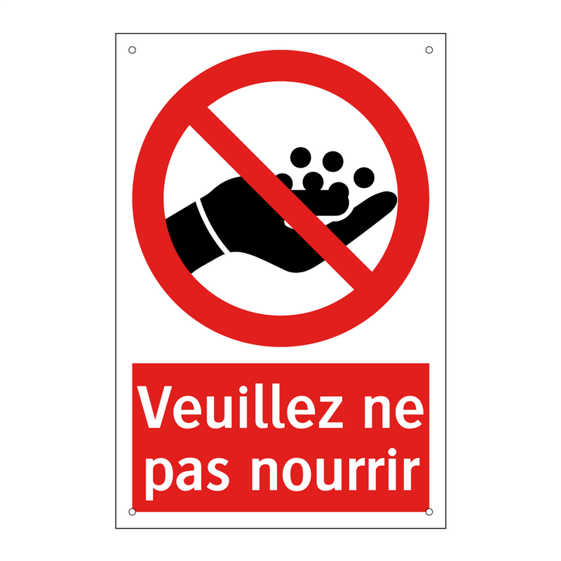 Veuillez ne pas nourrir