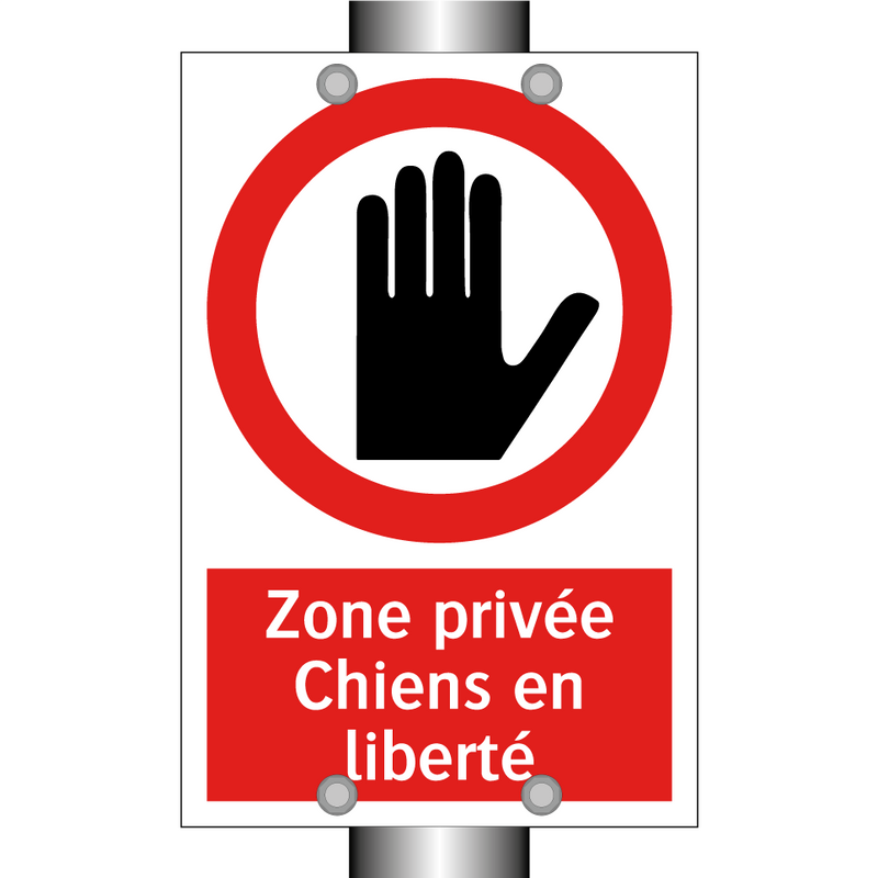 Zone privée Chiens en liberté