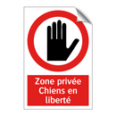 Zone privée Chiens en liberté