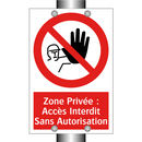 Zone Privée : Accès Interdit Sans Autorisation